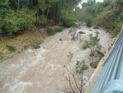 Barranc amb aigua 